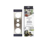 Sanni Shoo Drip.it! Egouttoir Bouteilles Multifonctionnel et Extensible de la INOX | Egoutoire/Égouttoir | Résistant à la Chaleur, Peu Encombrant | Accessoire Pratique pour la Cuisine et Le Camping