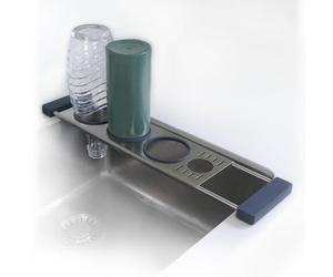 Sanni Shoo Drip.it! Egouttoir Bouteilles Multifonctionnel et Extensible de la INOX | Egoutoire/Égouttoir | Résistant à la Chaleur, Peu Encombrant | Accessoire Pratique pour la Cuisine et Le Camping
