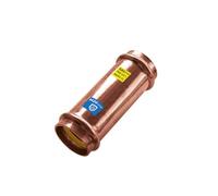 Sanpro Raccord à compression en cuivre - Manchon coulissant - Taille V 22 (cuivre, gaz, eau potable, chauffage, sanitaire, conduite en cuivre)