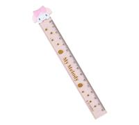 Sanrio 502596 Règle Sanrio 5,9 pouces (15 cm), My Melody, My Melody, 1.6 x 0.2 x 7.2 pouces (4 x 0.6 x 18.3 cm), papeterie d'apprentissage pour enfants, personnage