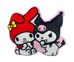 SANRIO Coussin 3D My Melody & Kuromi Hello Kitty 35 cm Velboa