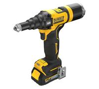 Pistolet à riveter DeWALT 18V AKU, 1x1,7Ah, chargeur, TSTAK DCF403E1GT
