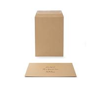Sans Marque 100102069 Pochette de 500 Enveloppes auto-adhésives 162x229 90 G Kraft blond