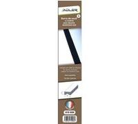 Sans marque Barre de seuil pour porte de douche noir mat 120 cm Noir mat G