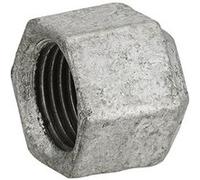Sans marque Bouchon pour tube en acier galvanisé, femelle, diam. 26 x 34 mm