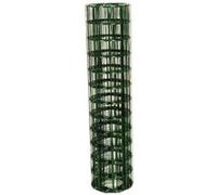 Sans marque Grillage rouleau soudé vert, H.1 x l.20 m, maille 100X100 Vert G