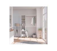Sans marque Kit dressing Basic 2 blanc H.180 x L.120.2 x P.39.6cm