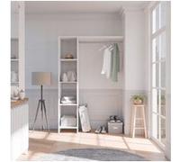 Sans marque Kit dressing Basic 2 blanc H.180 x L.120.2 x P.39.6cm