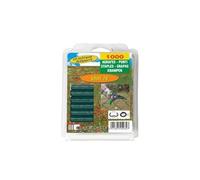 Sans marque Lot 1000 attaches collier gris, H. 10 mm