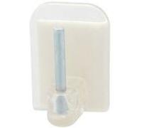 Sans marque Lot De 4 Supports Autocollants Barre De Vitrage, 10 Mm Transparent Brut Inspire Transparent G