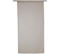 Sans marque Paire de vitrages tamisant Leo gris poivre n5 l. 45 x H. 120 cm G