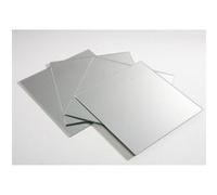 Sans marque Set de 4 miroirs carrés 20 x 20 cm G