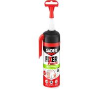 Sans Percer Tous Travaux Intérieur/Extérieur Transparent-Mastic Colle Hybride,Collage Puissant,Tous Matériaux,Peut Se Peindre,Gâchette 110g