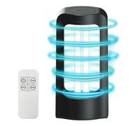 SANSI Lampe Désinfection UV 27W, UVC 254nm, Couvre 37m²,Sans Ozone | lampe de stérilisation UVC avec télécommande, stérilisateur UV portable pour chambre à coucher, hôtel, cuisine, salle de bain