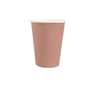 Santex - 10 GOBELETS Carton Bio 25CL Rose Gold