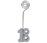 SANTEX 4291-18, Sachet de 2 Marque-places Anniversaire, 18 ans