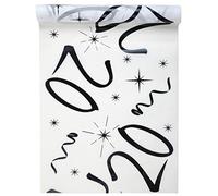SANTEX 5192-20-30, CHEMIN de table Anniversaire Blanc 20 ANS
