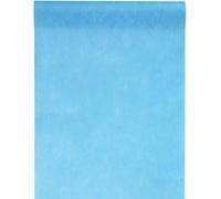 SANTEX 5696-8-30, Chemin de table en intissé 25 METRES, Turquoise