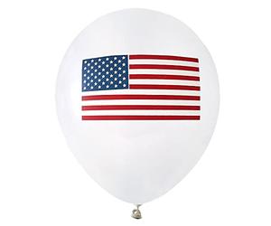 Santex 8 Ballons en Latex USA 23 cm