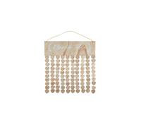 SANTEX 8842-26, Plan de table Mariage Naturel en bois et corde 45x48cm