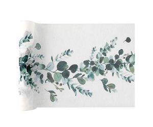 Santex Chemin DE Table Voile Mariage BUCOLIQUE 26CMX3M Vert