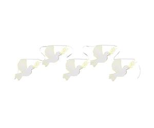 Santex mariage - Banderole Colombe 20X15.7CM Or