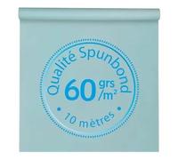 Santex mariage Nappe Rouleau Harmony intissé Opaque 10m, Bleu Clair