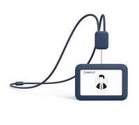 SANTLET Cordon pour Porte-Badge, Silicone Souple, Cordon Rétractable