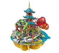 SANTORO Carte d'anniversaire pop-up 3D pour femme Motif jardin japonais Pirouette