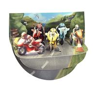 SANTORO Popnrock, Carte De Vœux Pop-Up 3D - Motos - Pour Lui, Papa, Garçons, Fête Des Pères, Anniversaire | Cadeaux De Moto Pour Félicitations, Anniversaire, Remise Des Diplômes, Retraite
