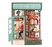 SANTORO Swing Card, Carte De Vœux Pop-Up 3D - The Book Café - Pour Elle, Lui, Enfants, Anniversaire, Remise Des Diplômes, Amateurs De Livres