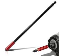 SANTUO Barre d'extension magnétique pour foret 300 mm Tige hexagonale 0,6 | Extension extra longue pour visseuses à percussion et perceuses, compatible avec les outils hexagonaux Bosch Makita Dewalt