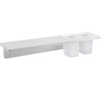 Sapho Abeline - Étagère avec verres, 50 cm, blanc mat AE502-0101-01