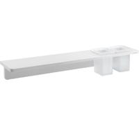 Sapho Abeline - Étagère avec verres, 60 cm, blanc mat AE602-0101-01
