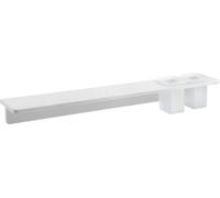 Sapho Abeline - Étagère avec verres, 80 cm, blanc mat AE802-0101-01