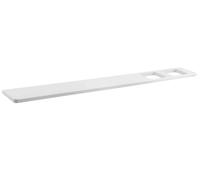 Sapho Abeline - Étagère, longueur 80 cm, 2 trous, blanc mat AB802-0101
