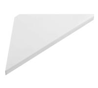 Sapho Abeline - Tablette d'angle, blanc mat AE250-0101