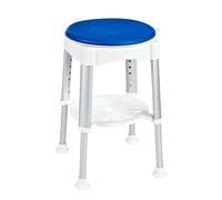 Sapho Accessoire Ridder - Chaise pivotante à hauteur réglable, blanc/bleu A0050401