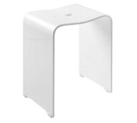 Sapho Accessoire Ridder - Tabouret de salle de bains, blanc mat A211101