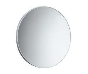 Sapho Accessoires de salle de bains Gedy - Miroir dans un cadre, diamètre 60 cm, blanc 600002