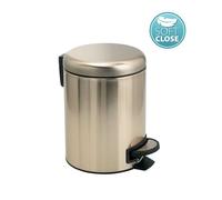 Sapho Accessoires de salle de bains Gedy - Poubelle 3 l, SoftClose, or mat 320987