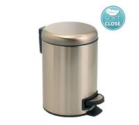 Sapho Accessoires de salle de bains Gedy - Poubelle 5 l, SoftClose, or mat 330987