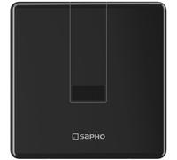 Sapho Accessories - Chasse d'eau d'urinoir à capteur, 6V, 4xAA, noir PS006B