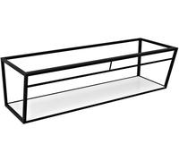 Sapho Aruba console 218.4x49x40 cm latérale suspendue noir ARK220