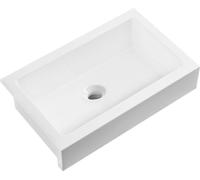Sapho Arya - Evier en céramique, 86x56 cm, blanc 50185