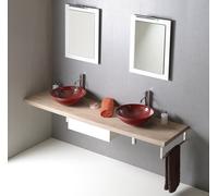 Sapho Avice plan de travail 180x49.5 cm Chêne AV184