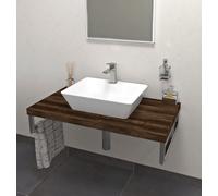 Sapho Avice plan de travail 80x49.5 cm Chêne AV0811