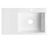 Sapho Avoria - Evier en céramique, 86x51 cm, droit, blanc 55086
