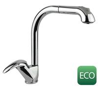 Sapho Axus - Mitigeur d’évier avec douchette extractible, chrome 1112-72