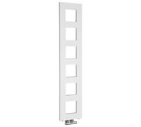 Sapho Block - Sèche-serviettes, 28x133 cm, 353 W, blanc mat IR183